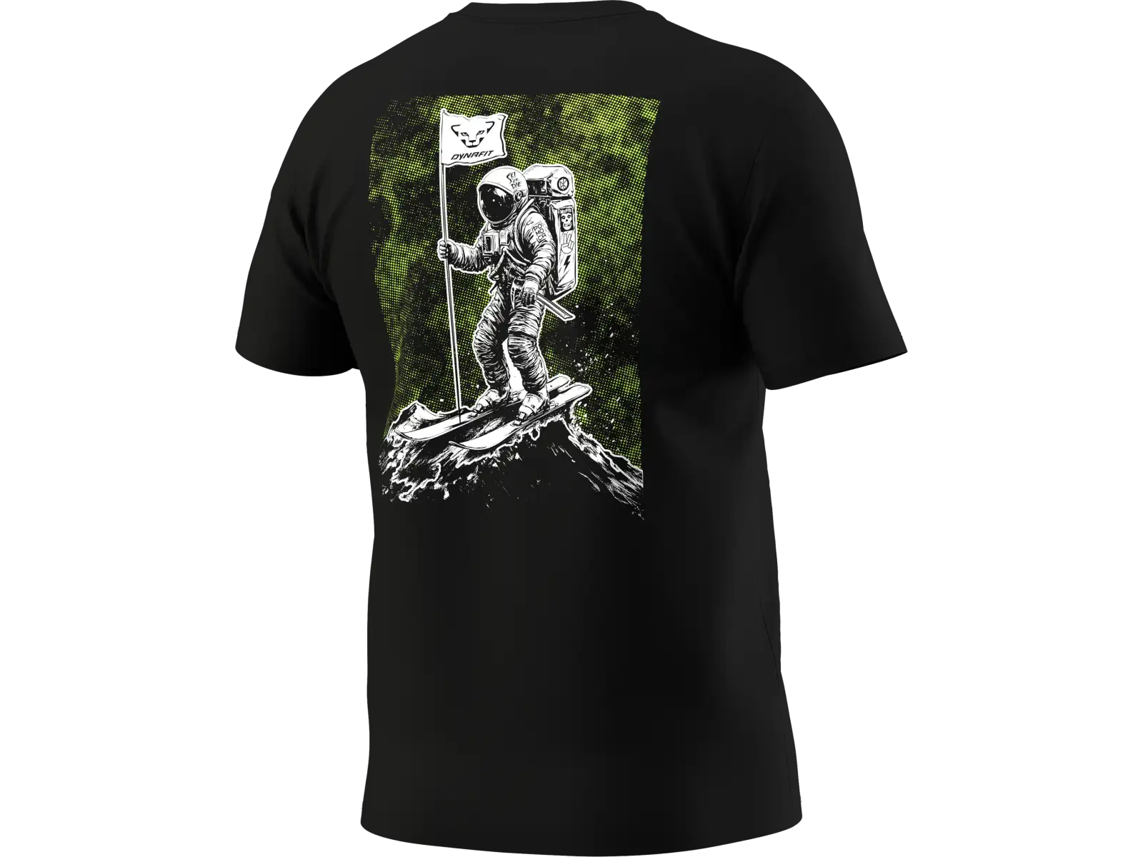 Dynafit Back Graphic Cotton men's T-shirt short sleeve Overcast/Summit