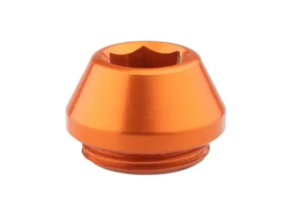 Wolf Tooth axle cover WT Boost orange