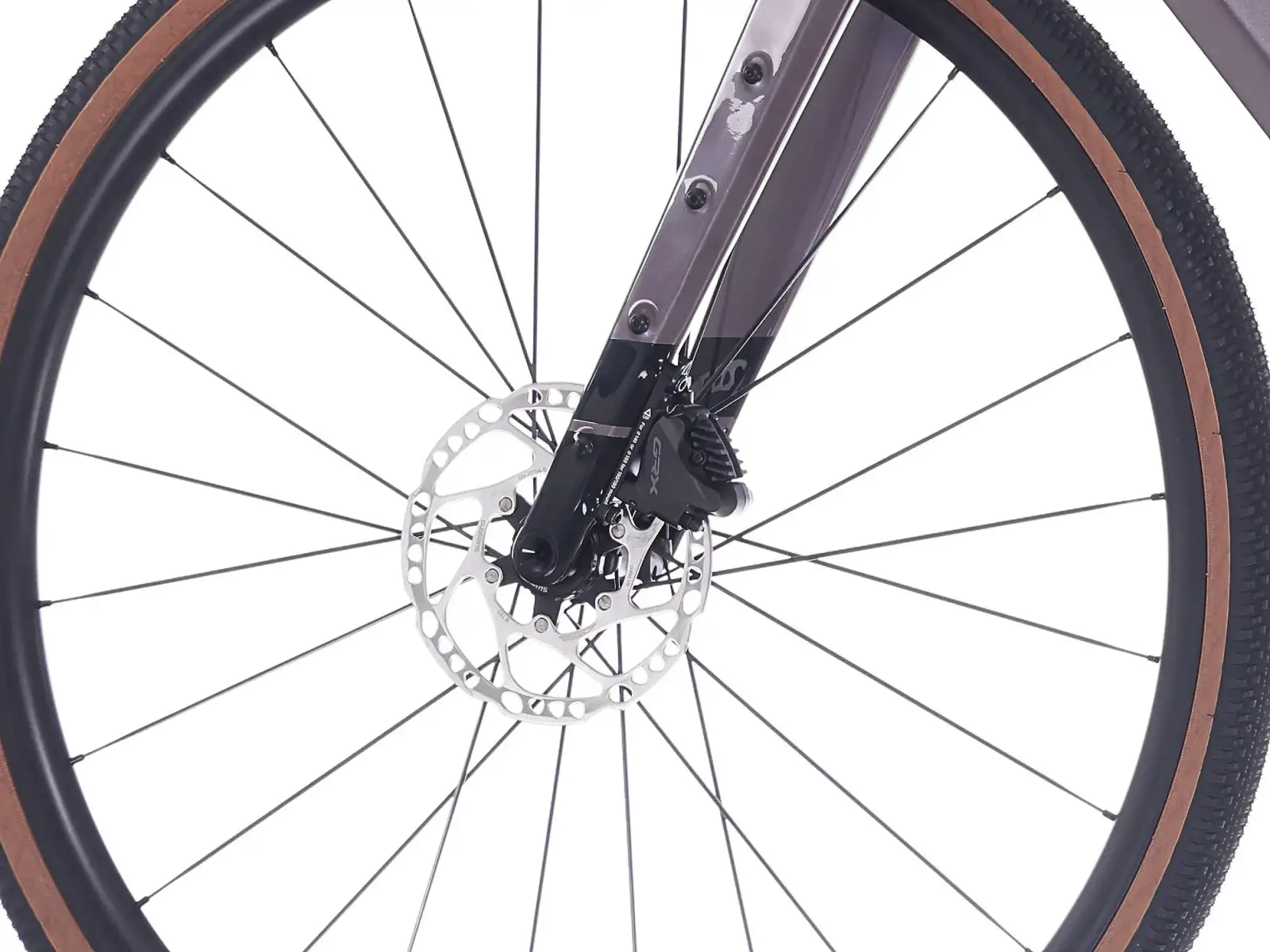 Rock Machine Lukk Cr 70 gravel bike Gloss Purple Garnet