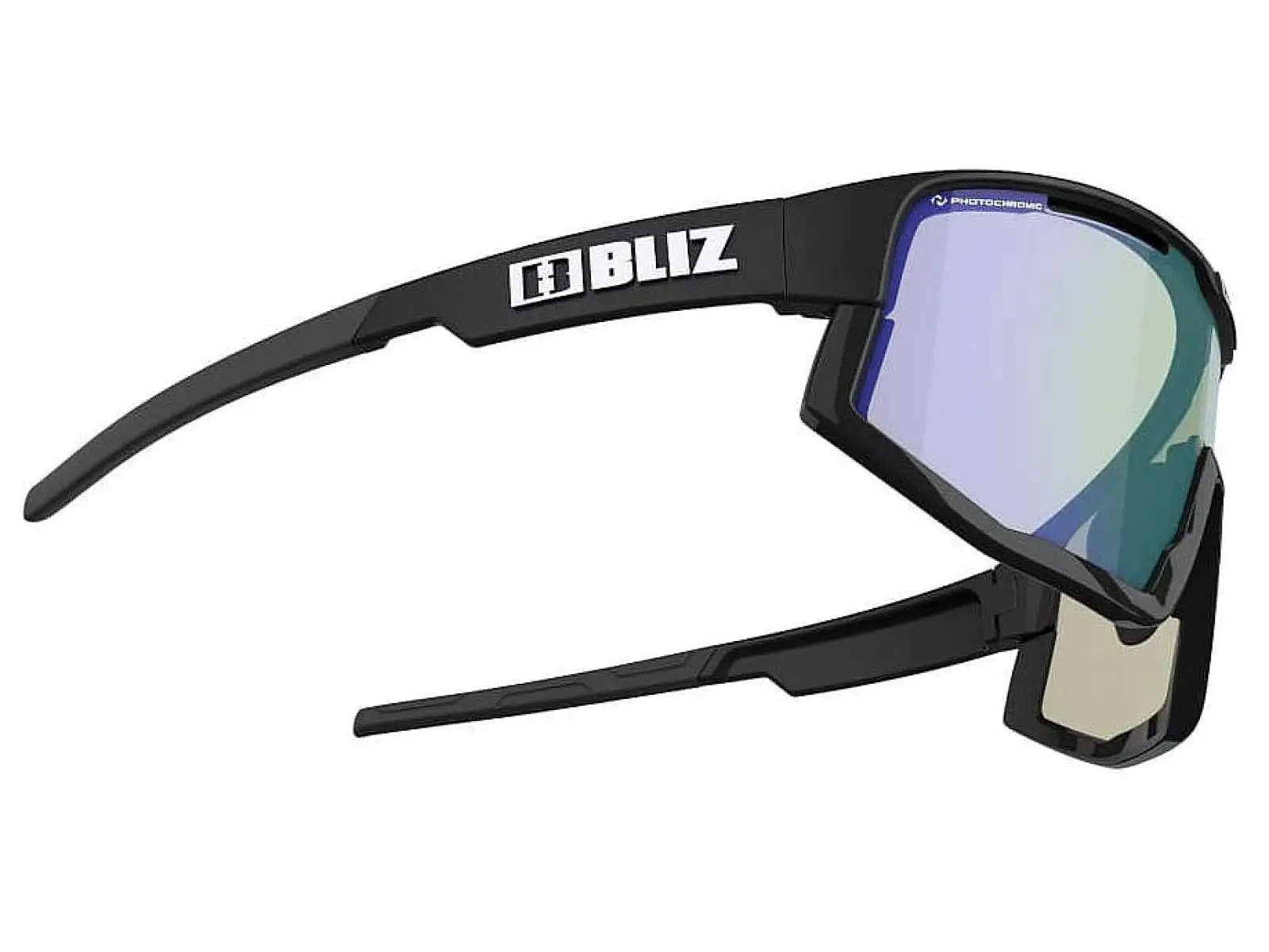 Bliz Fusion Nano Optics cycling glasses Matt Black Photocromic Brown/Blue Multi