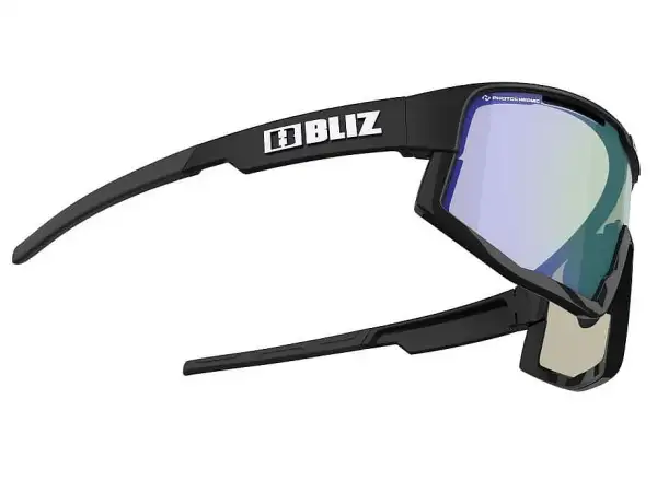 Bliz Fusion Nano Optics cycling glasses Matt Black Photocromic Brown/Blue Multi