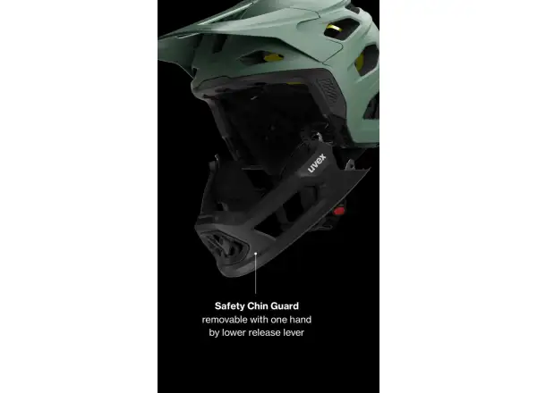 Uvex Revolt MIPS helmet All Black Matt