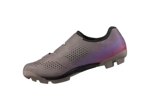 Shimano SH-RX600 women's gravel shoes grey/lilac