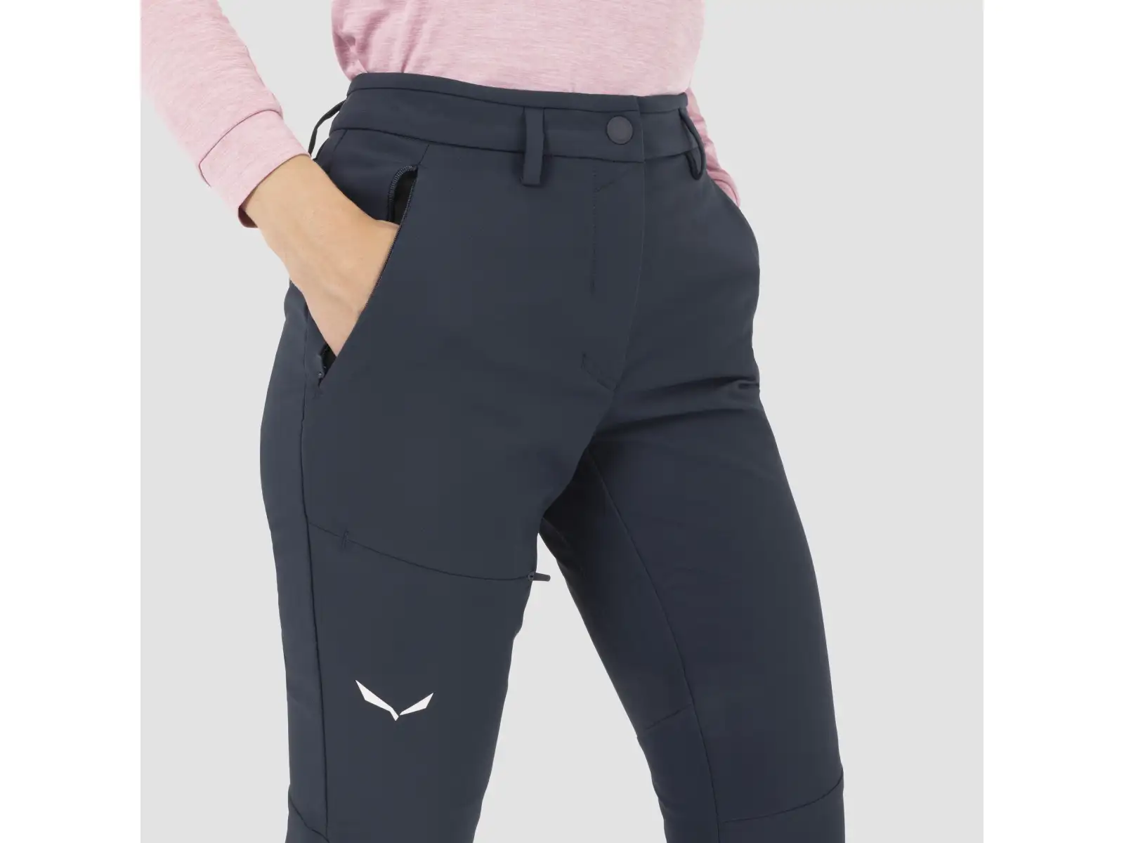 Salewa Puez Dolomitic 2 Durastretch Regular women's pants Black Out