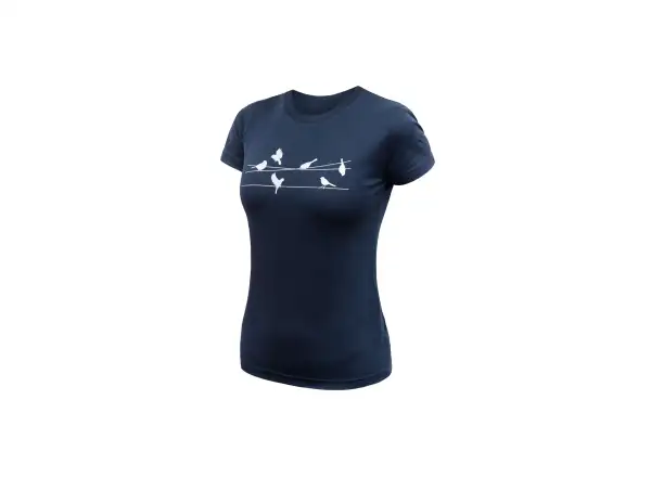 Sensor Merino Active women's T-shirt short sleeve Deep Blue