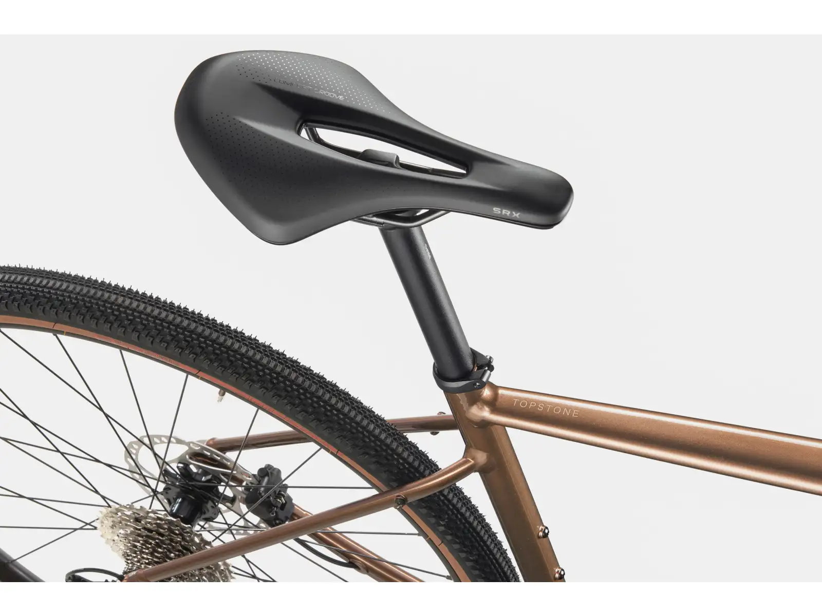 Cannondale Topstone CAAD 1 GRX 2X gravel bike Platinum Bronze