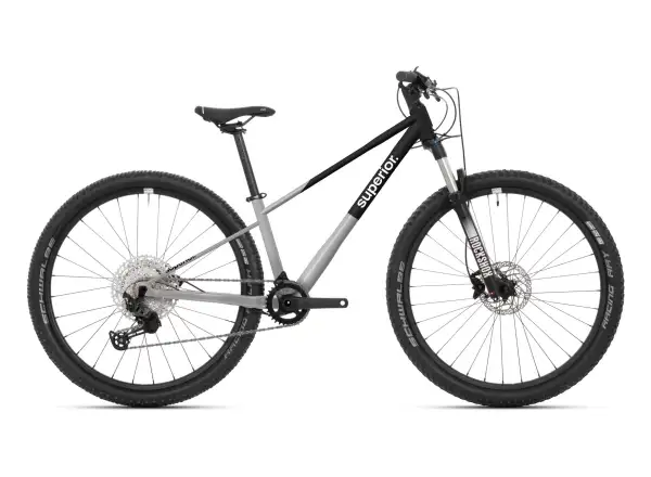 Superior Team 27.7 kids bike Gloss Brushed Alu/Rainbow Black