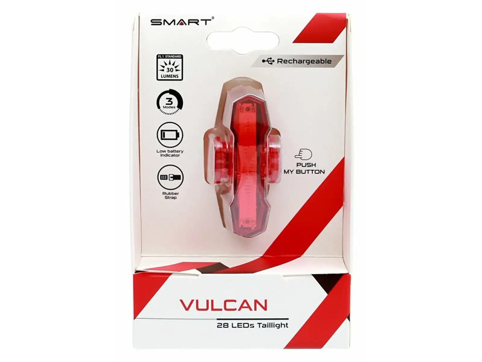 Smart Vulcan USB rear light