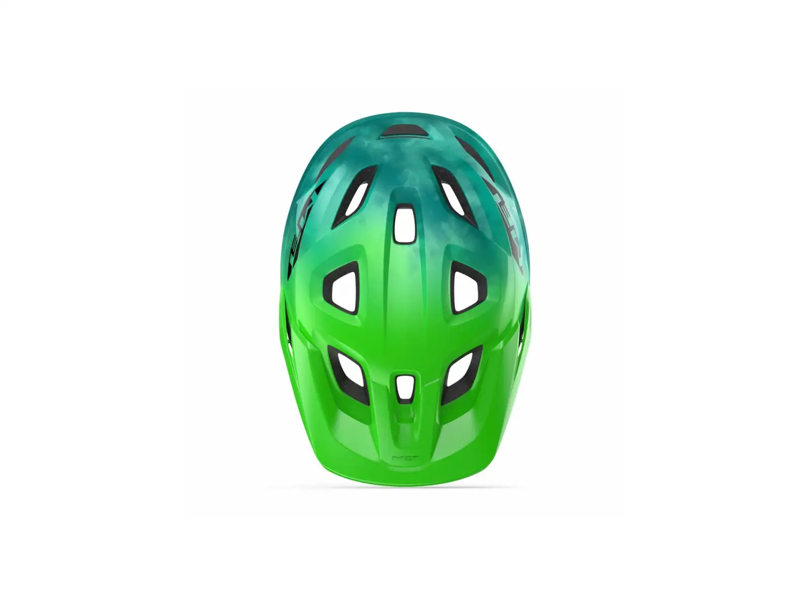 MET Eldar junior helmet green tie-dye vel. Uni (52-57 cm)