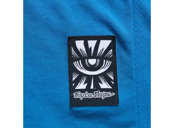 Troy Lee Designs Lilium Ride women's T-shirt short sleeve One Eye Aero Blue
