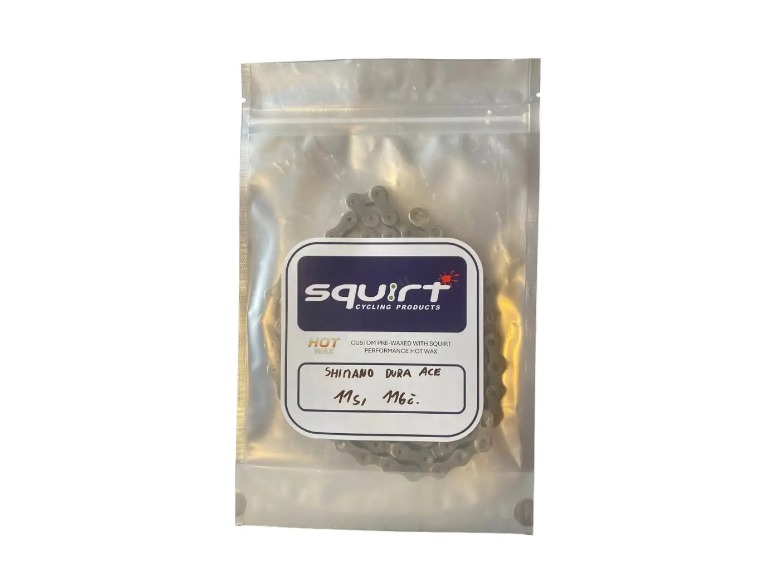 Squirt waxed chain Shimano Dura Ace 11 sp. 116 links