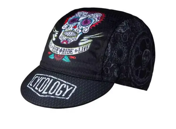 Cycology Day of the Living cycling cap black