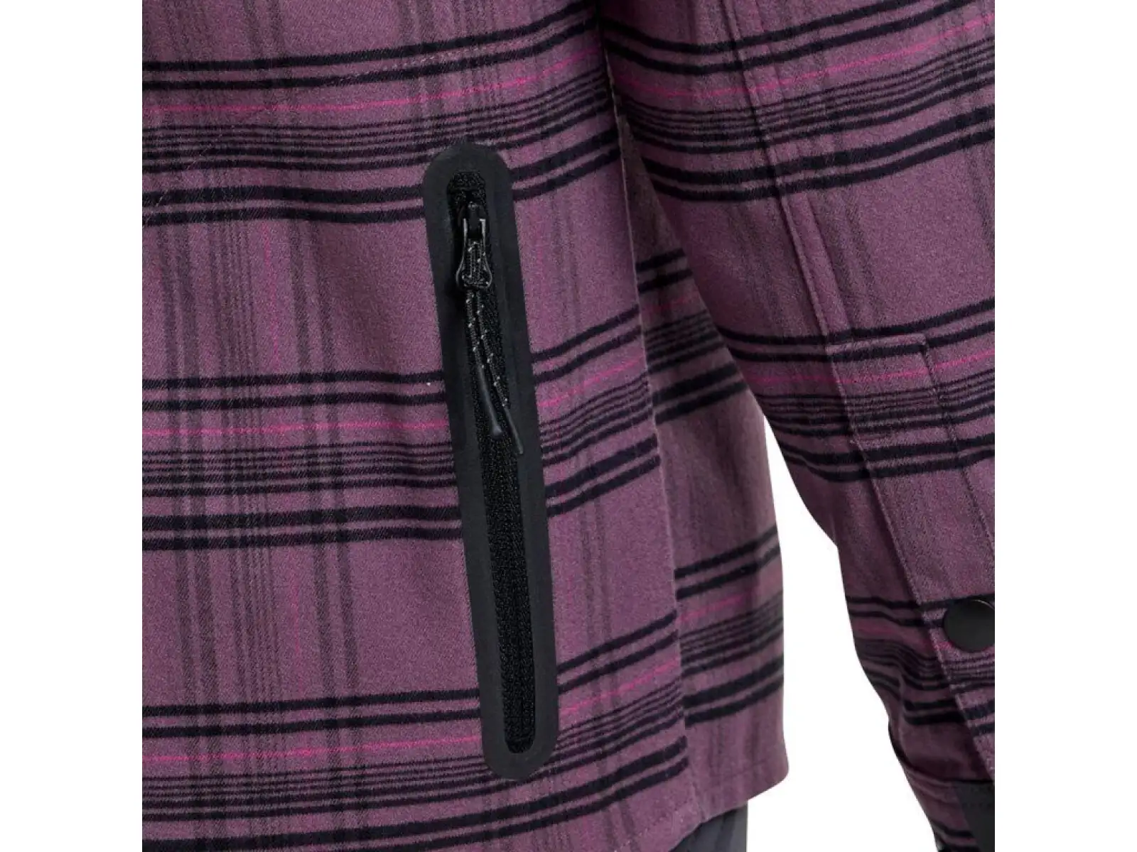 Troy Lee Designs Grind Flannel men's shirt Plaid Deep Purple
