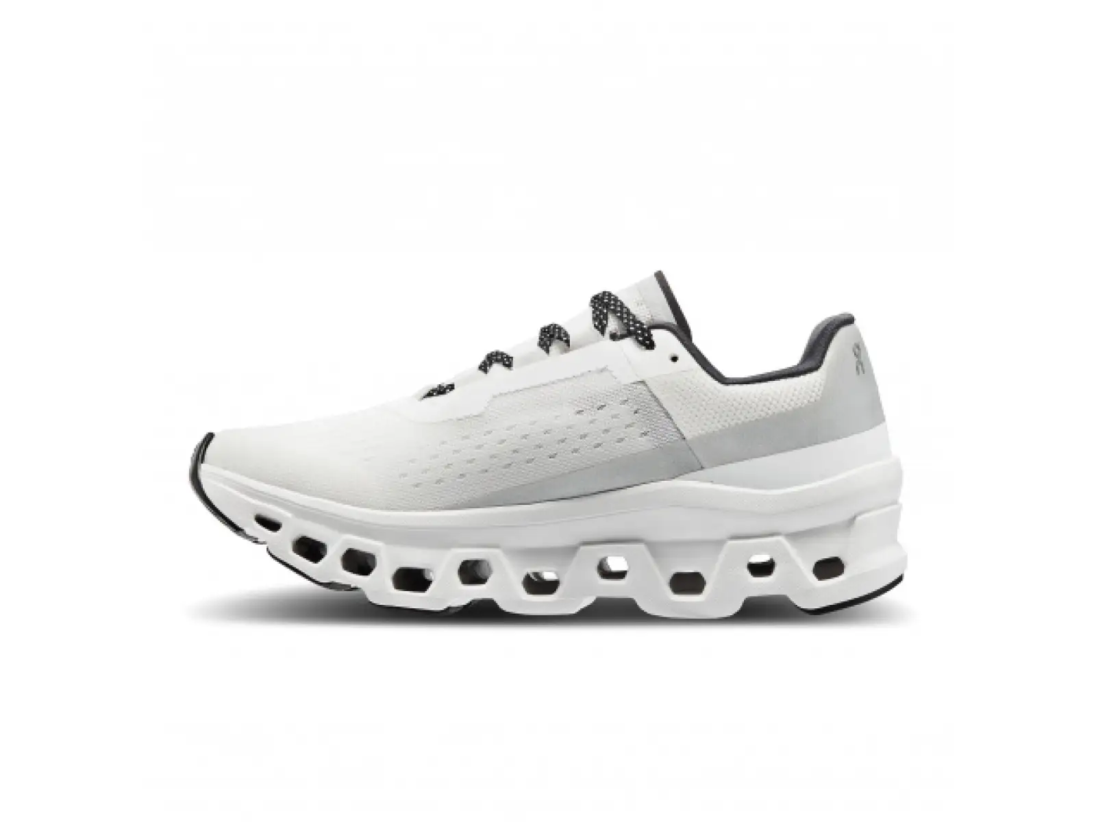 Cloudmonster men's running shoes Undyed White/White
