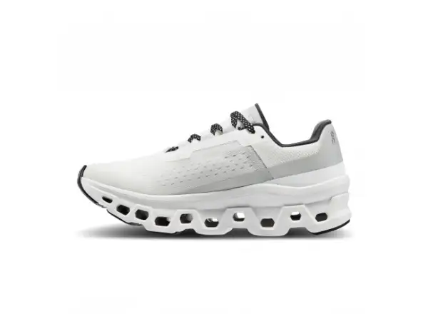 Cloudmonster men's running shoes Undyed White/White