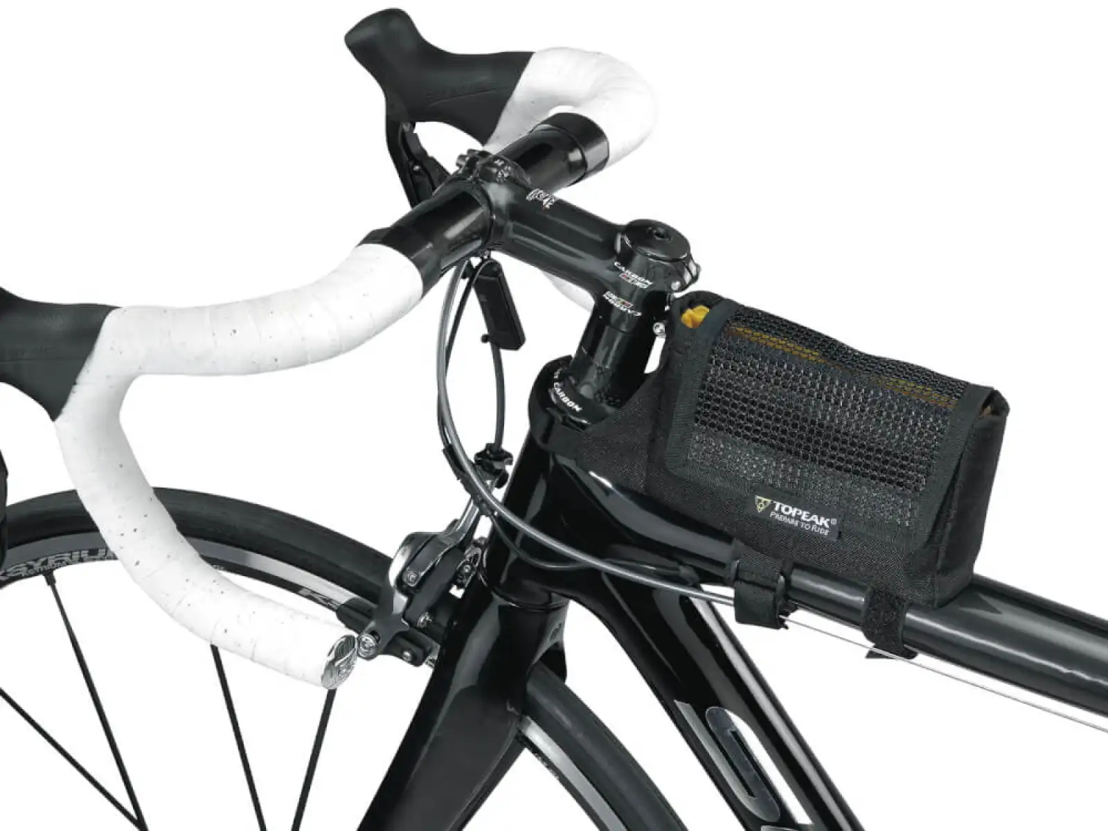 Topeak Tribag frame bag 0.6 l black, size M + rain cover