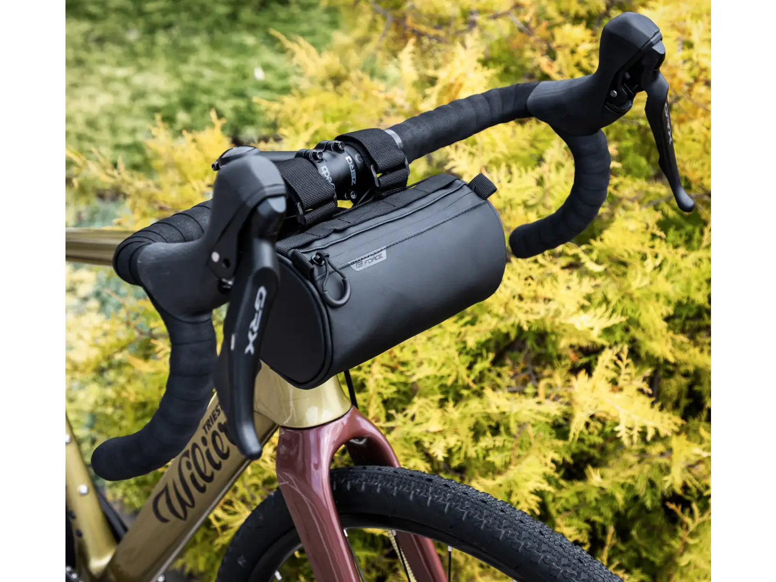 Force F Adventure burrito Road handlebar bag black