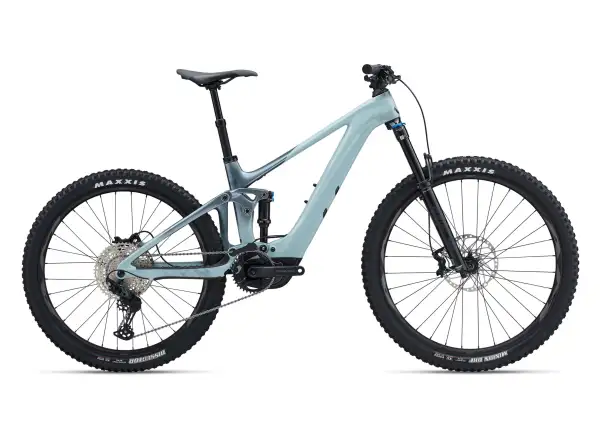 Liv Intrigue X Advanced E+ Elite 2 full suspension e-bike Soap Suds/Aged Denim