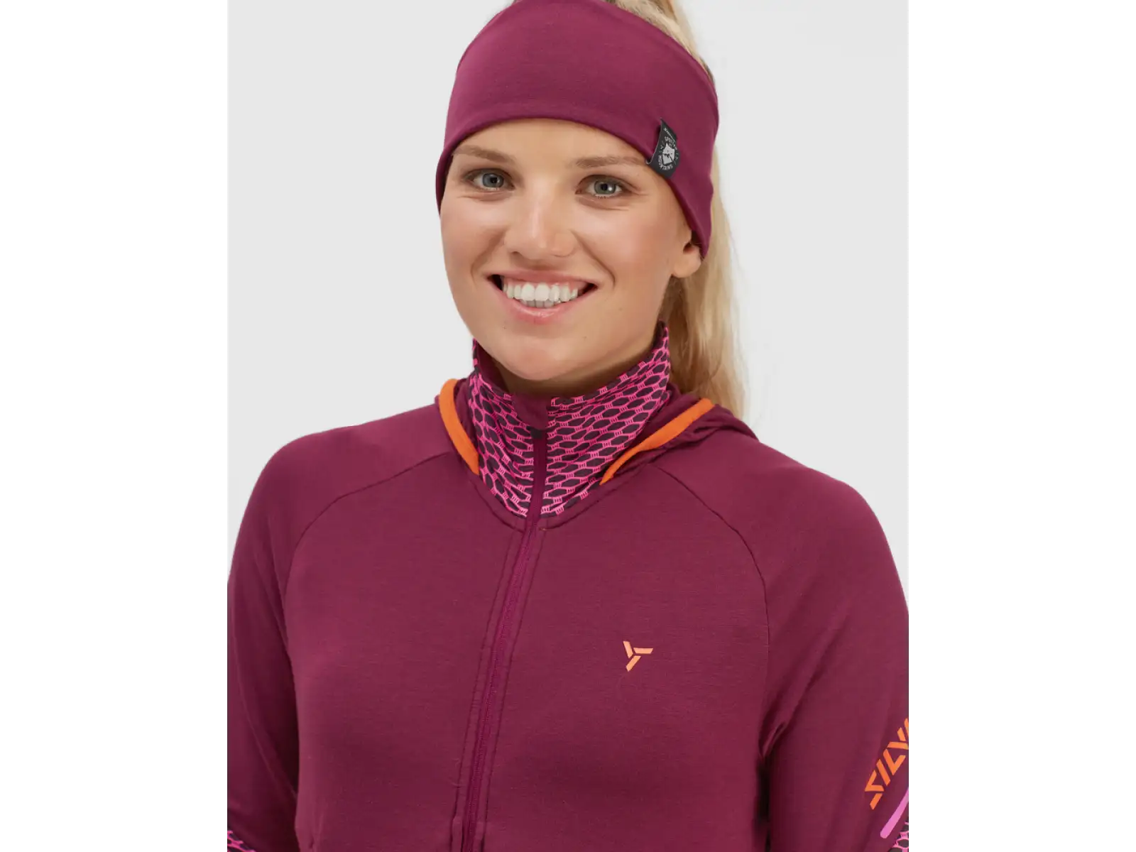 Silvini Artica women's sweatshirt Plum/Pink
