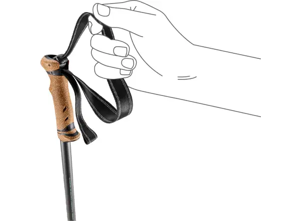 Leki Legacy trekking poles GreyBlue/Dark anthracite