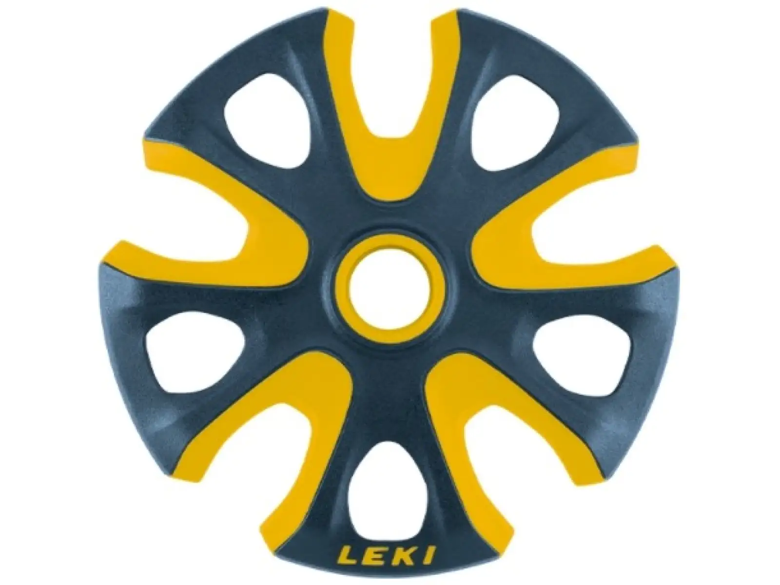 Leki Spitfire Vario 3D alpine telescopic poles Blue/Yellow 110 - 140 cm