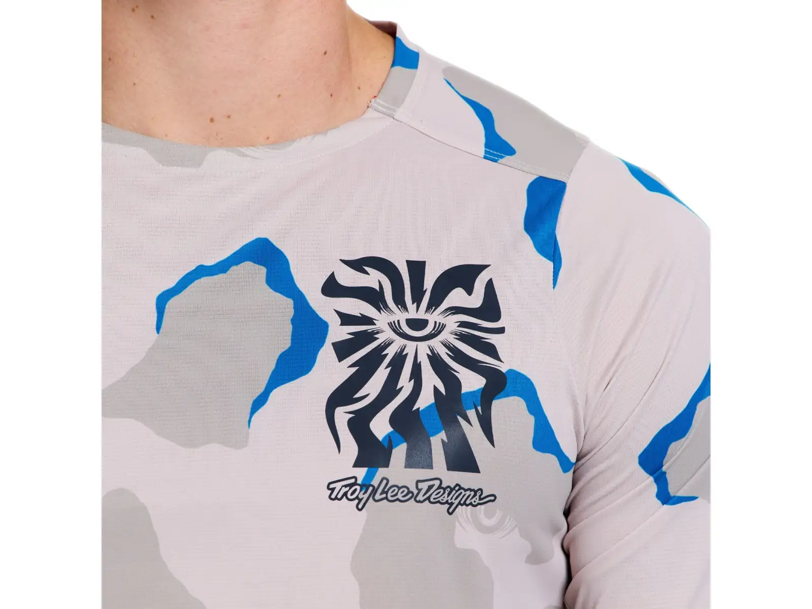 Troy Lee Designs Skyline Pro men's jersey long sleeve Flow Camo Pumice