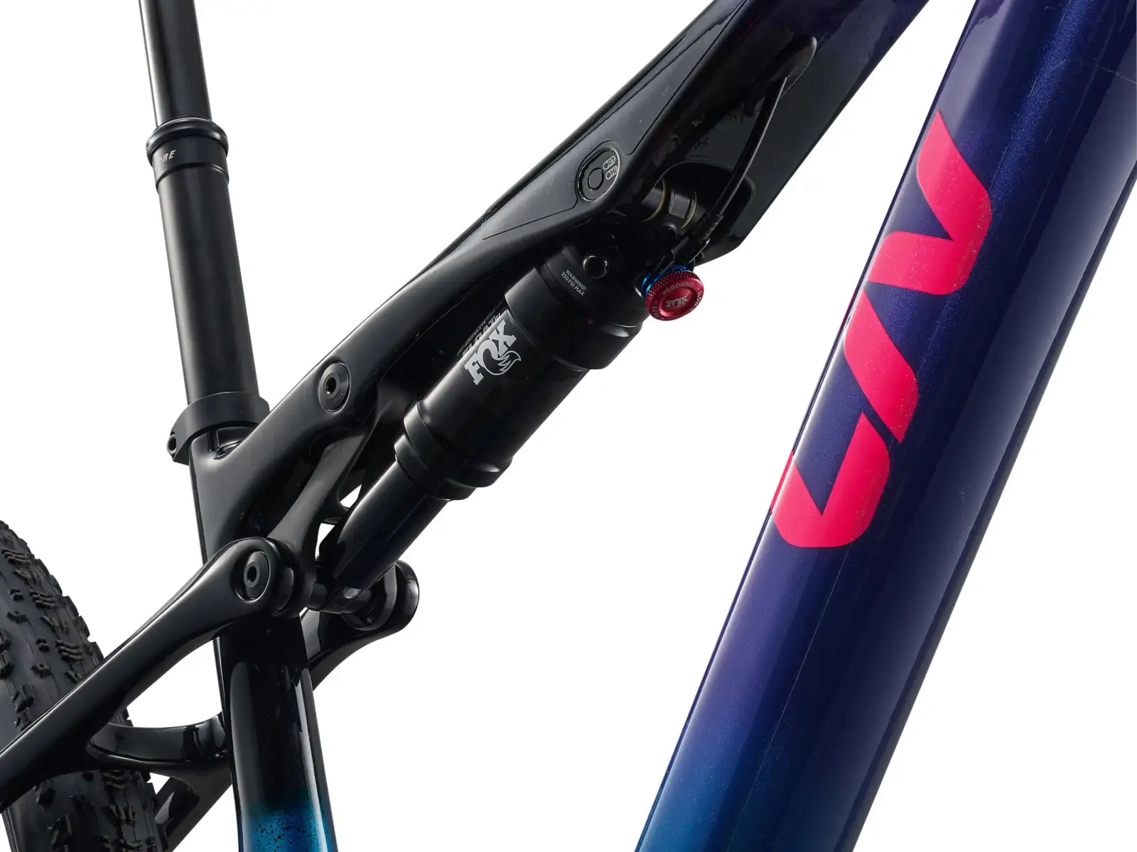 Liv Pique Advanced SL 3 full-suspension mountain bike Deep Cove/Sea Sparkle