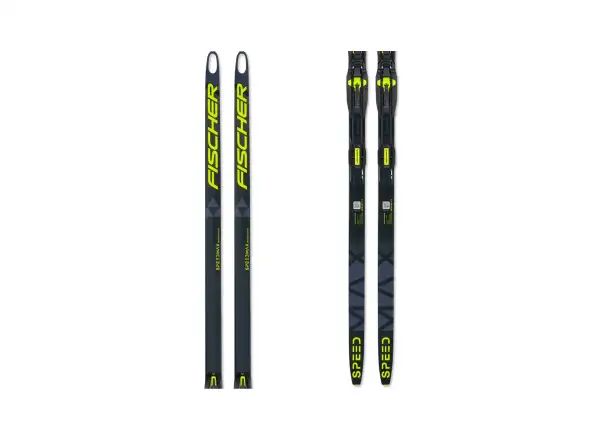 Fischer SPEEDMAX 90 SKATE PLUS 115 STIFF BLACK cross-country skis