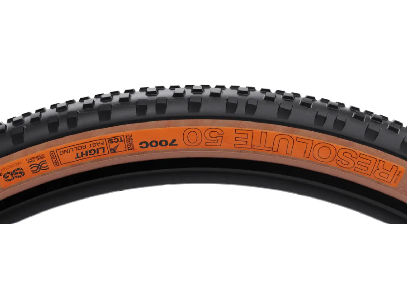 WTB Resolute TCS 28" LFR SG2 gravel tire kevlar black/brown