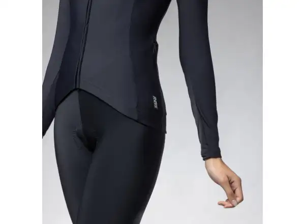 Alé R-EV1 Warm Race 2.0 women's insulated jersey long sleeve black