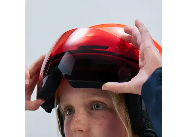 POC POCito Obex Visor children's ski helmet Fluorescent Orange