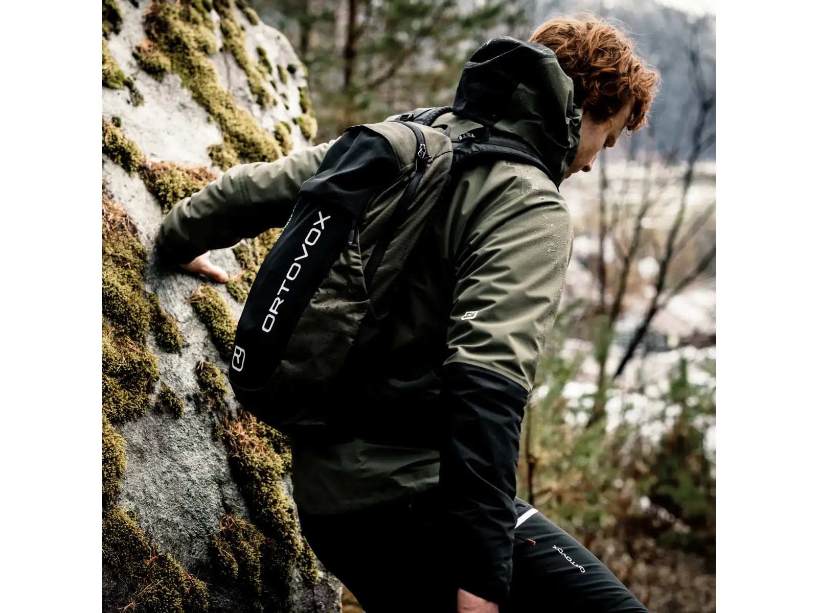 Ortovox Traverse 20 climbing backpack 20 l Dark Wild Herbs