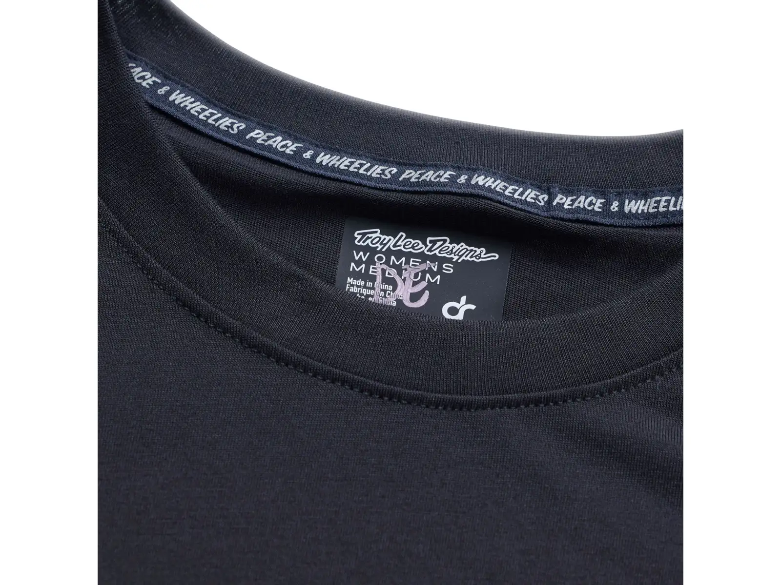 Troy Lee Designs Lilium Ride women's jersey short sleeve Signature Black