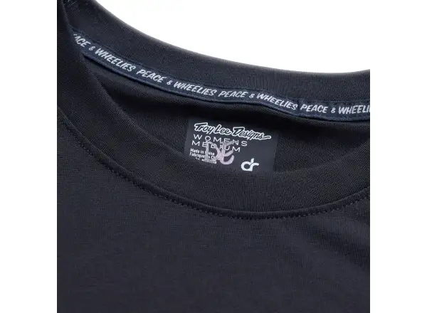 Troy Lee Designs Lilium Ride women's jersey short sleeve Signature Black
