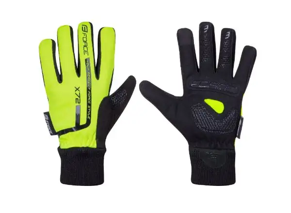 Force Kid X72 winter gloves fluo