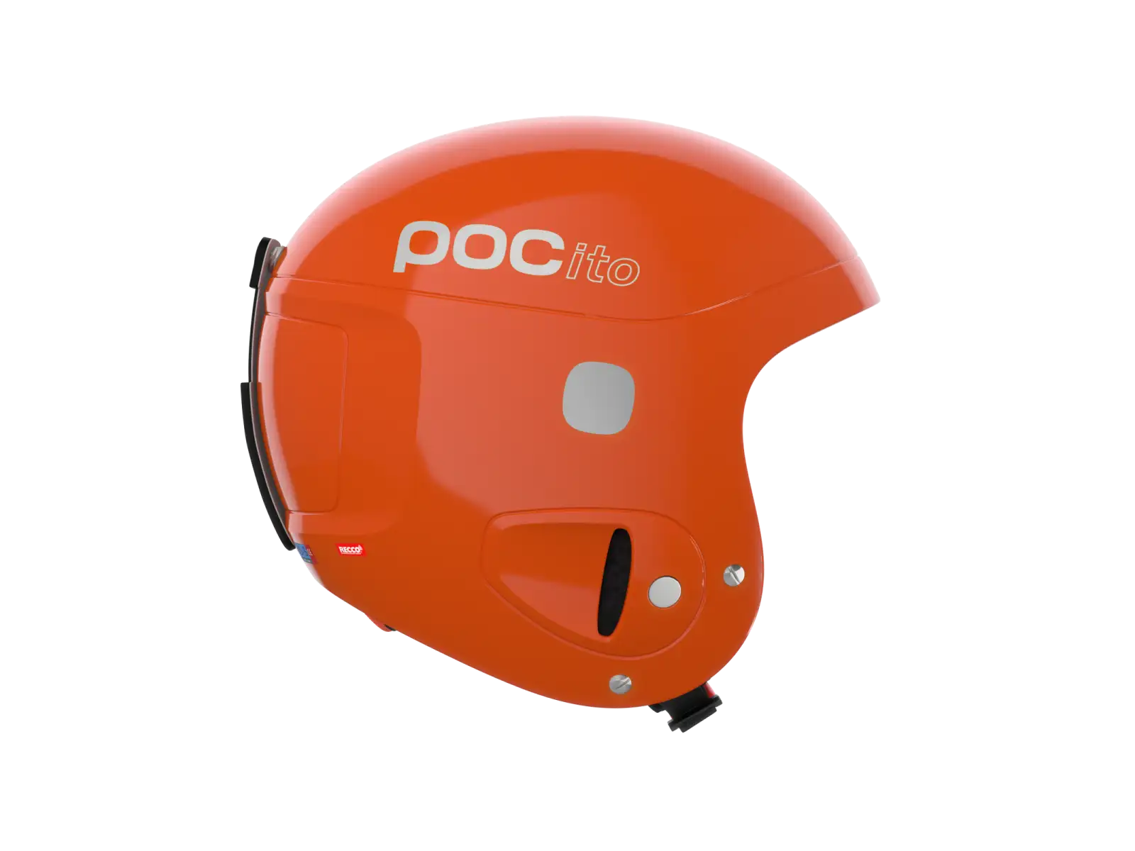 POC POCito Skull children's ski helmet fluorescent orange adjustable size Uni