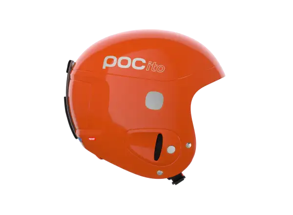 POC POCito Skull children's ski helmet fluorescent orange adjustable size Uni