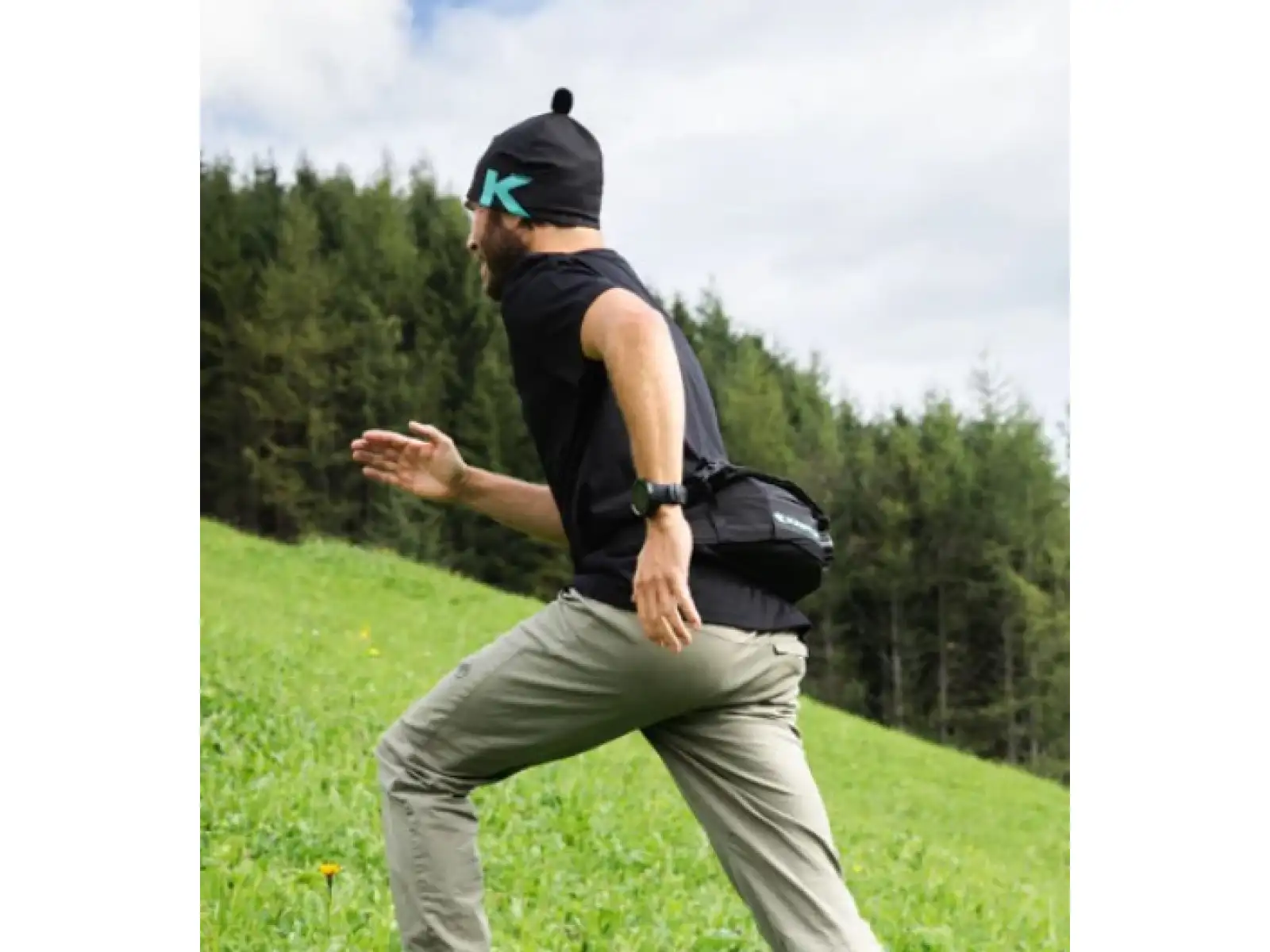 Kästle Thermo Hydration Belt 0.85 l waist bag black size Uni