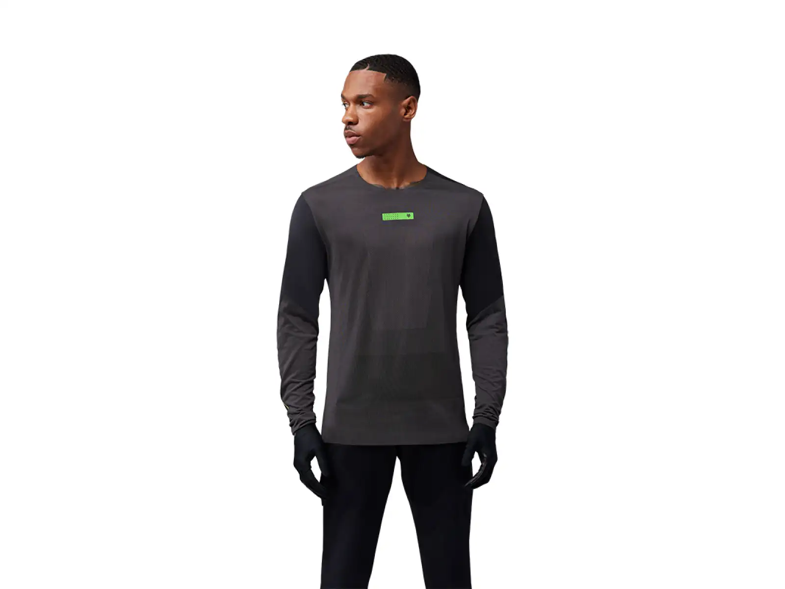 Fox Rawtec men's jersey long sleeve Black
