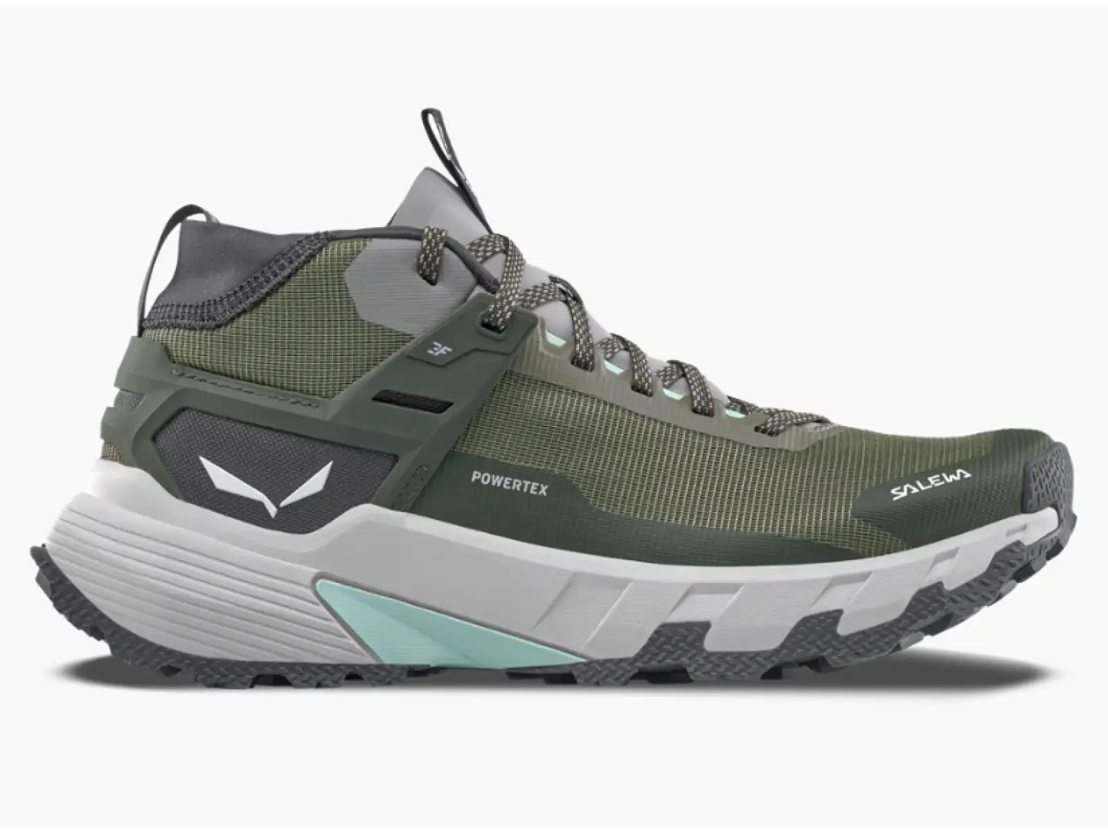 Salewa Pedroc 2 MID PTX women's shoes Faded Green / Dark Olive