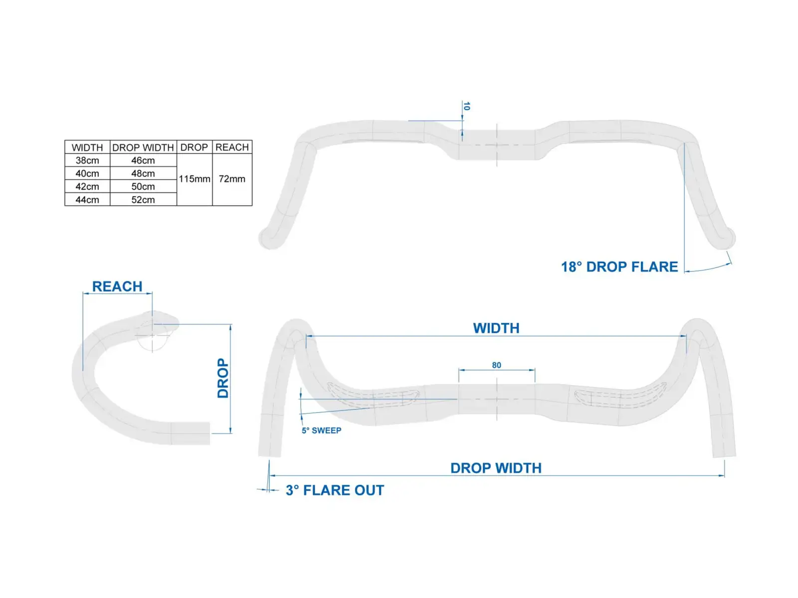 Ritchey Comp Ergomax road handlebars