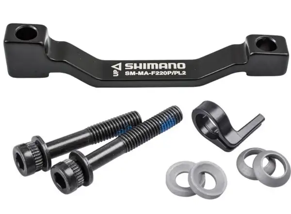 Shimano SM-MA-F220 220 mm disc brake adapter, P/PL2, front