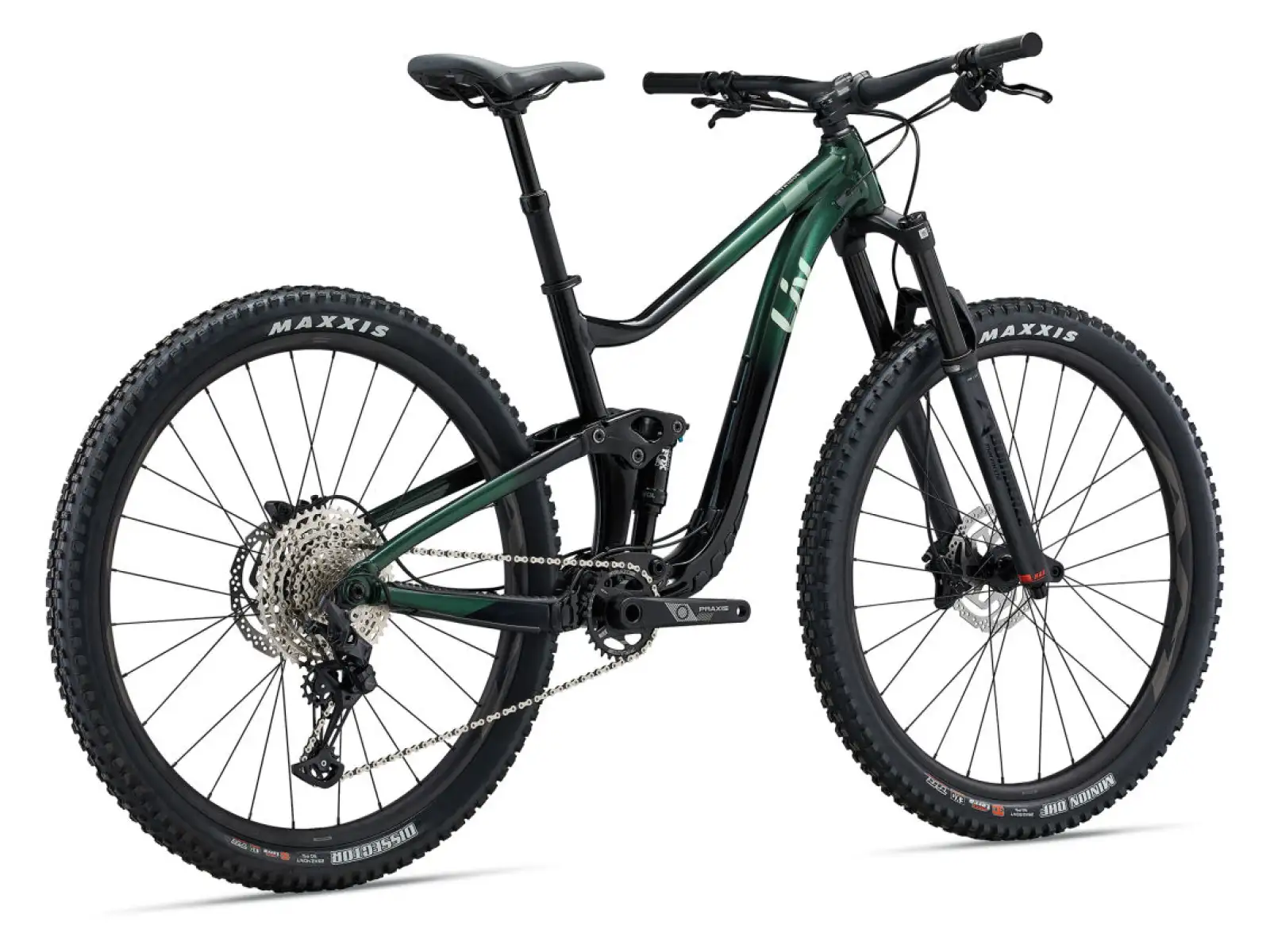 Liv Intrigue 29 1 full suspension mountain bike Kelp Forest