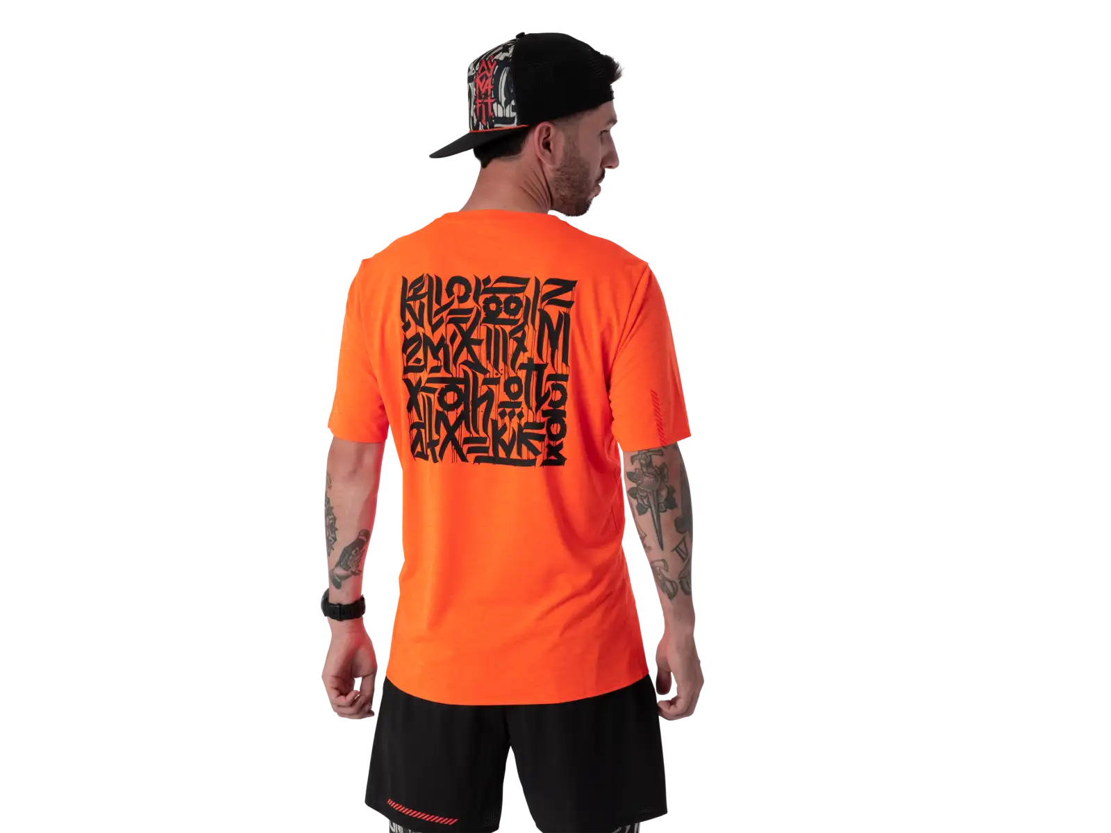 Dynafit Trail men's running T-shirt short sleeve Ultra Orange