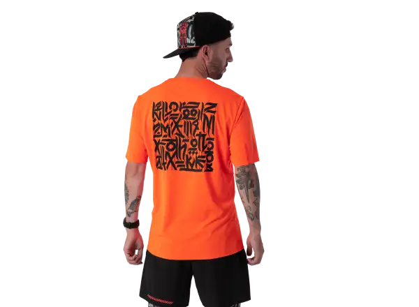 Dynafit Trail men's running T-shirt short sleeve Ultra Orange