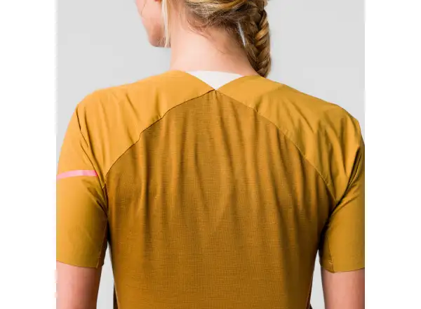 Salewa Vento AM HZT women's jersey short sleeve Oatmeal