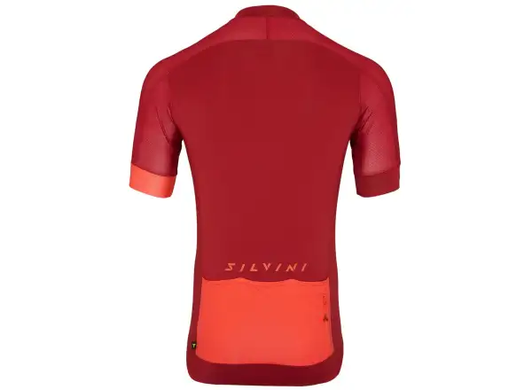 Silvini Carnio men's jersey short sleeve Merlot/Ruby