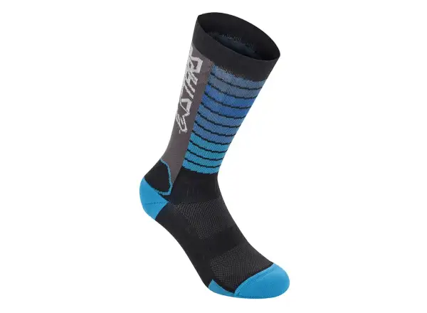Alpinestars Drop 22 socks Black/Aqua