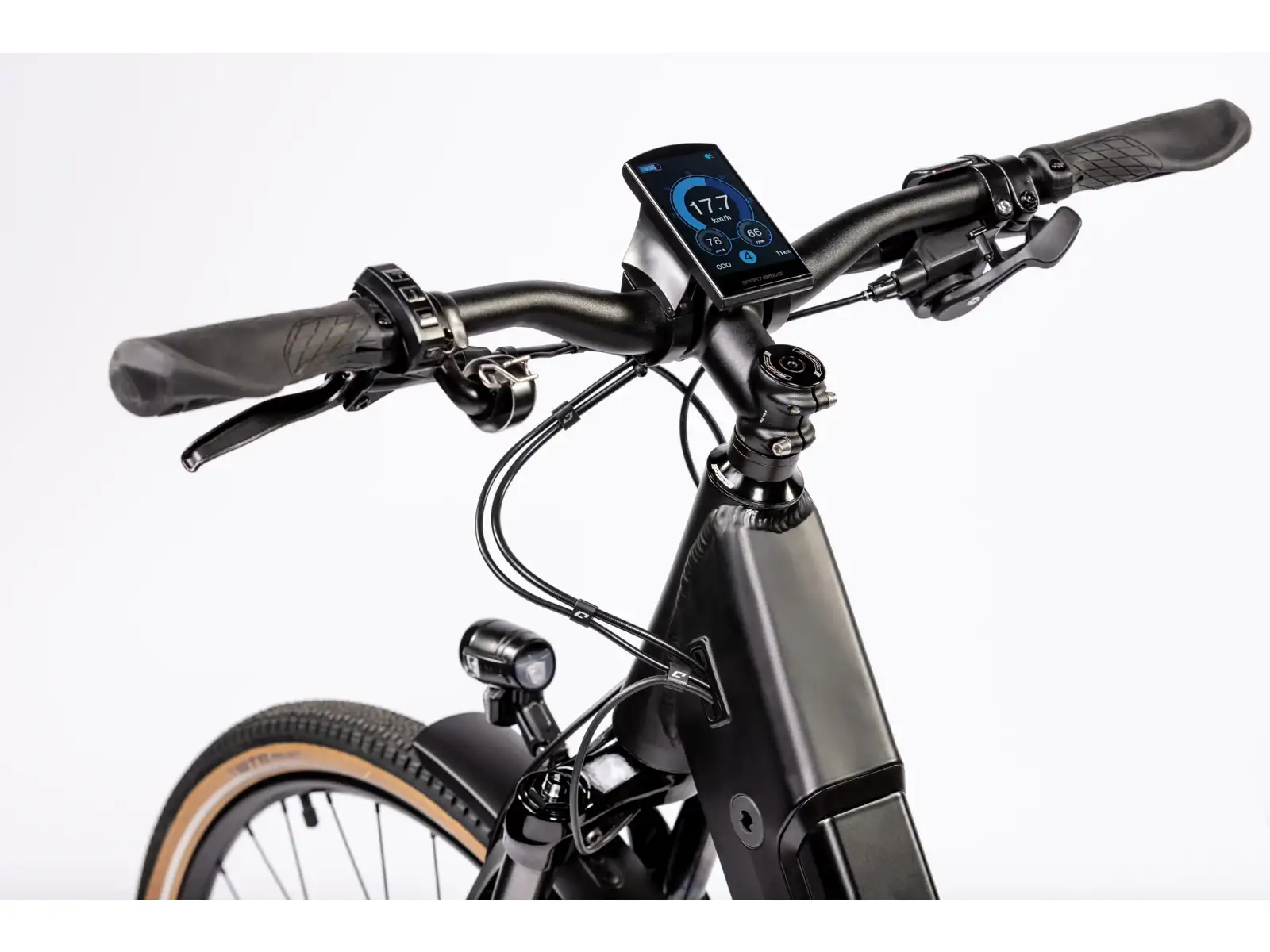 Rock Machine Crossride INT e450 Touring e-bike Matte Black/Grey