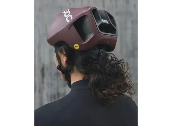 POC Ventral MIPS helmet Garnet Red Matt